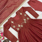 Designer Cosmos Silk Maxi Anarkali Suit for Festive and Wedding Wear