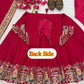 Designer Crepe Silk Anarkali Suit Set for Wedding and Festive Wear