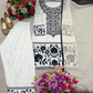 Designer Crepe Silk Embroidered Suit Set