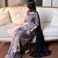 Designer Crepe Silk Embroidered Suit Set