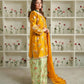 Designer Crepe Silk Embroidered Suit Set