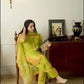 Designer Crepe Silk Embroidered Suit Set