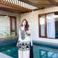Designer Crepe Silk Embroidered Suit Set