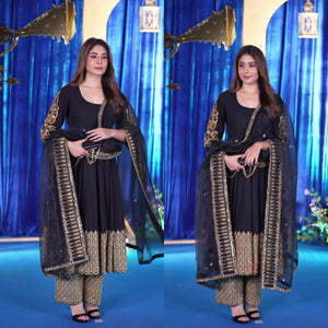 Designer Embroidered Anarkali Suit