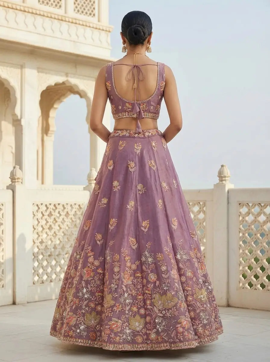 Designer Embroidered Fendy Lehenga Choli Set for Wedding and Festive Wear