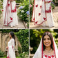 Designer Embroidered Fendy Silk Plazo Set for Festive and Party Wear