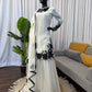 Designer Embroidered Fendy Silk Plazo Set for Festive and Party Wear