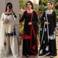 Designer Embroidered Fendy Silk Plazo Set for Festive and Party Wear