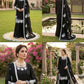 Designer Embroidered Fendy Silk Plazo Set for Festive and Party Wear