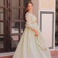 Designer Embroidered Georgette Anarkali Gown with Dupatta