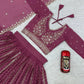 Designer Embroidered Georgette Lehenga Choli Set