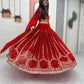 Designer Embroidered Georgette Lehenga Choli Set