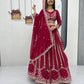 Designer Embroidered Georgette Lehenga Choli Set