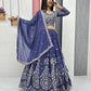 Designer Embroidered Georgette Lehenga Choli Set