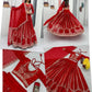 Designer Embroidered Georgette Lehenga Choli Set