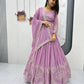 Designer Embroidered Georgette Lehenga Choli Set
