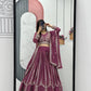 Designer Embroidered Georgette Lehenga Choli Set