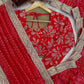 Designer Embroidered Georgette Saree for Wedding and Festive Wear