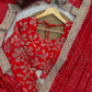 Designer Embroidered Georgette Saree for Wedding and Festive Wear