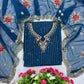 Designer Embroidered Georgette Sharara Suit Set