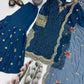 Designer Embroidered Georgette Sharara Suit Set