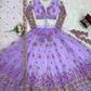 Designer Embroidered Net Lehenga Choli with Dupatta