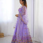 Designer Embroidered Net Lehenga Choli with Dupatta