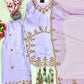 Designer Embroidered Palazzo Suit Set for Festive and Family Functions
