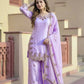 Designer Embroidered Palazzo Suit Set for Festive and Family Functions