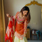 Designer Embroidered Palazzo Suit Set with Organza Dupatta
