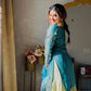 Designer Embroidered Palazzo Suit Set with Organza Dupatta