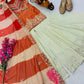 Designer Embroidered Palazzo Suit Set with Organza Dupatta