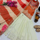 Designer Embroidered Palazzo Suit Set with Organza Dupatta