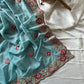 Designer Embroidered Saree for Festive and Special Occasion Wear