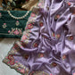 Designer Embroidered Saree for Festive and Special Occasion Wear