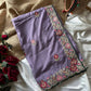 Designer Embroidered Saree for Festive and Special Occasion Wear