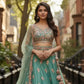 Designer Embroidered Semi Stitched Lehenga Set for Wedding and Festive Functions