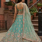 Designer Embroidered Semi Stitched Lehenga Set for Wedding and Festive Functions