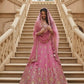 Designer Embroidered Semi Stitched Lehenga Set for Wedding and Festive Functions