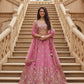 Designer Embroidered Semi Stitched Lehenga Set for Wedding and Festive Functions