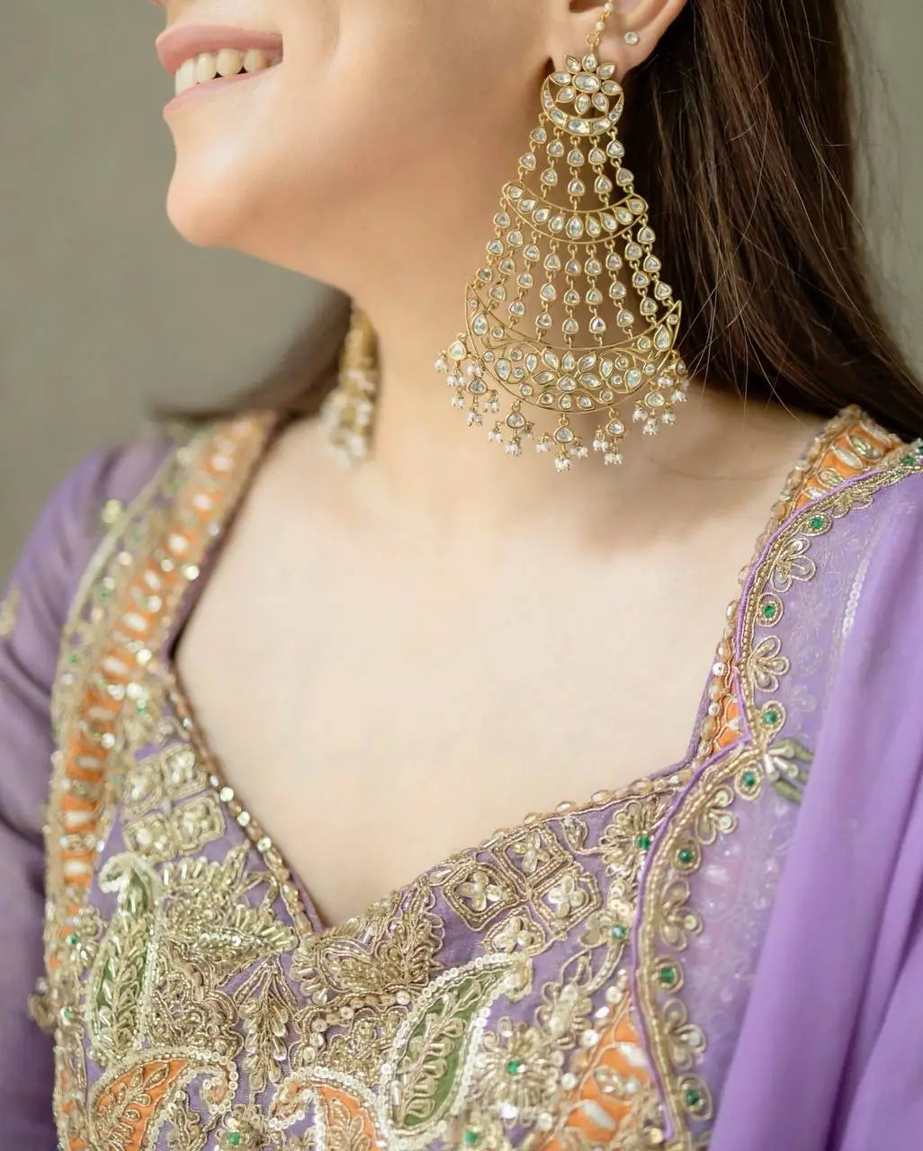 Designer Embroidered Silk Palazzo Suit with Dupatta