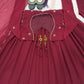 Designer Faux Georgette Anarkali Suit for Festive and Occasion Wear