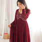Designer Faux Georgette Anarkali Suit for Festive and Occasion Wear
