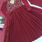 Designer Faux Georgette Anarkali Suit for Festive and Occasion Wear