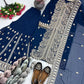 Designer Faux Georgette Chinon Sequins Sharara Set for Festive and Wedding Wear