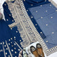 Designer Faux Georgette Chinon Sequins Sharara Set for Festive and Wedding Wear