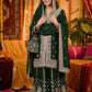 Designer Faux Georgette Chinon Sequins Sharara Set for Festive and Wedding Wear