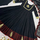 Designer Faux Georgette Embroidered Gown Set with Dupatta