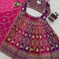 Designer Faux Georgette Embroidered Lehenga Choli with Dupatta