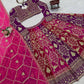 Designer Faux Georgette Embroidered Lehenga Choli with Dupatta